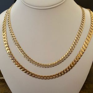 14K Cuban Necklaces